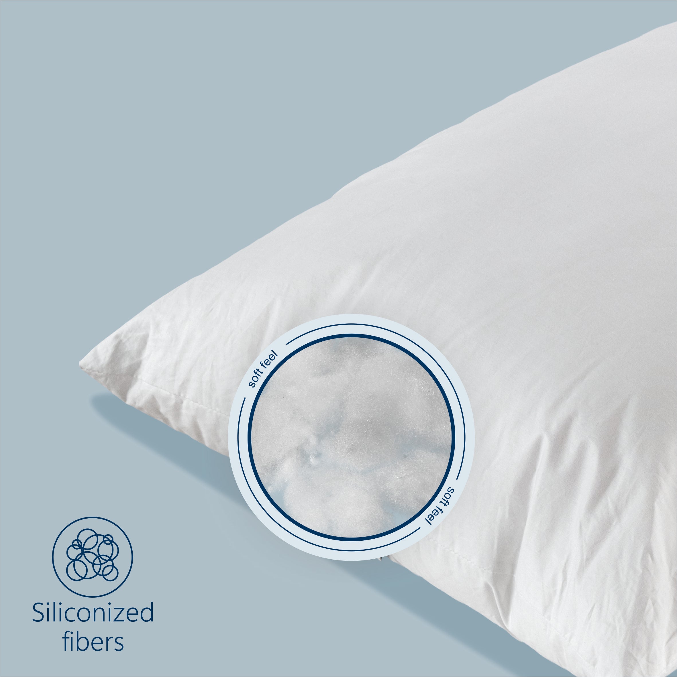 Perna Best Sleep, SoftFlex, nanofibra, antialergica