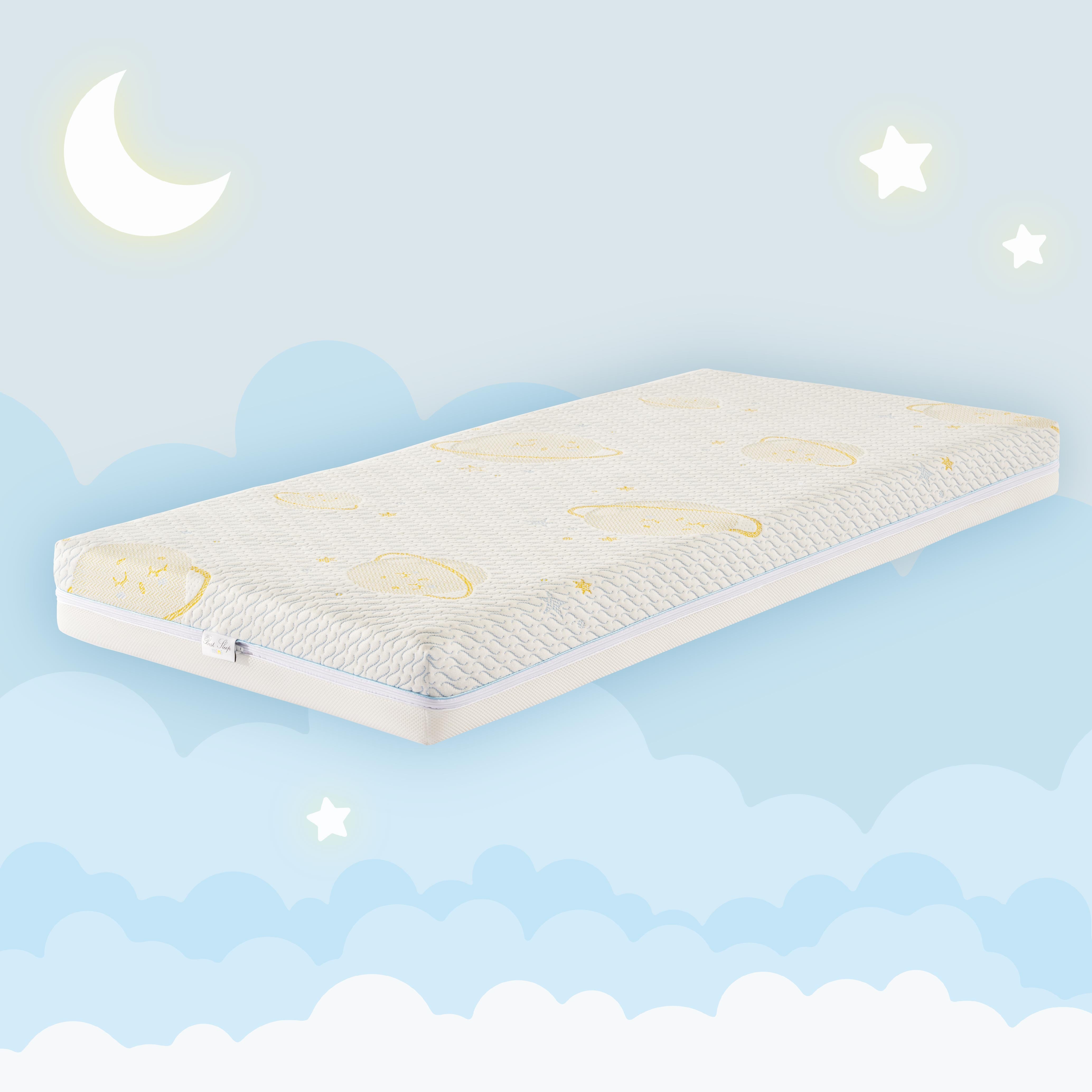 Saltea cu Cocos Air Coco Comfort Nest, spuma poliuretanica, H10 cm husa tricot