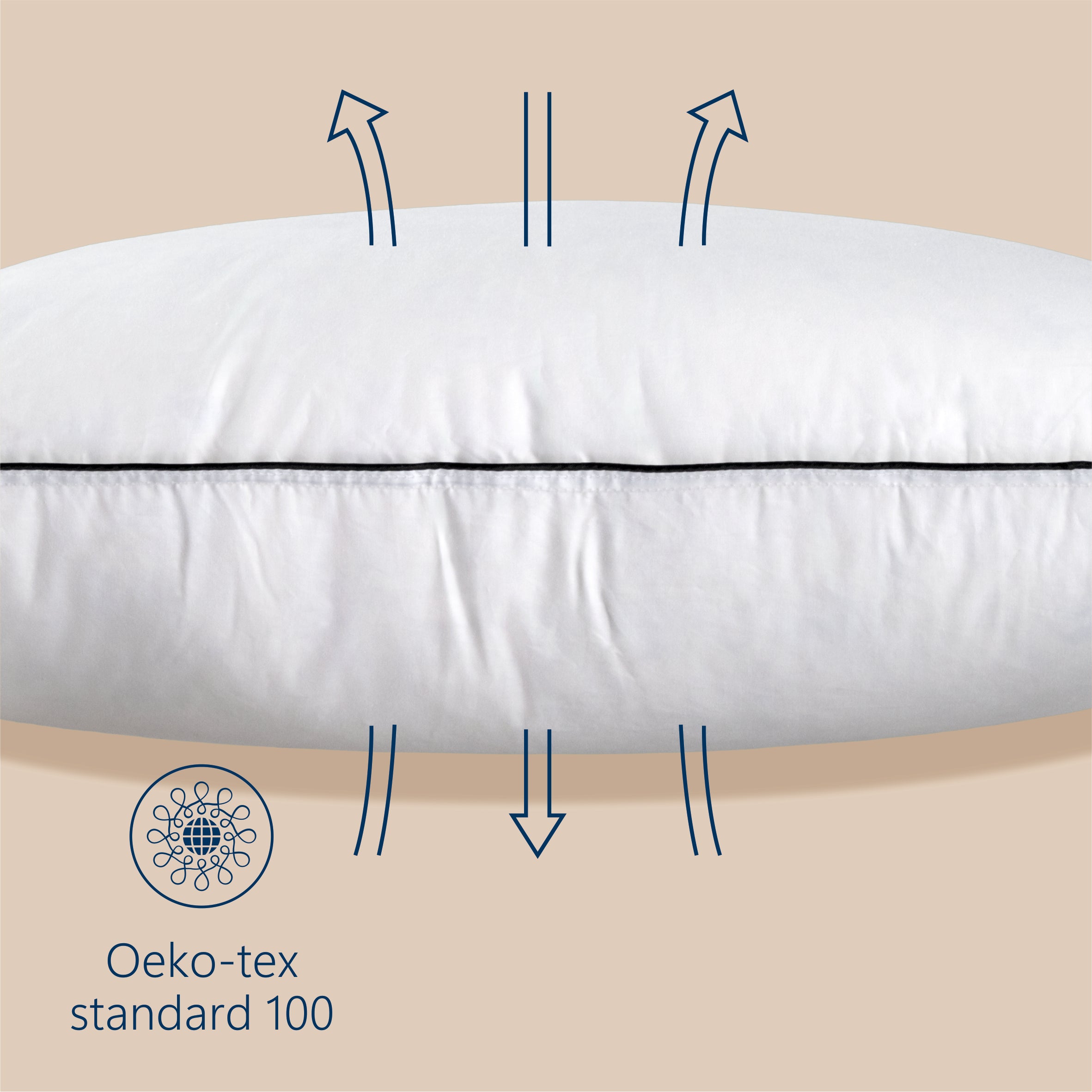 Perna Best Sleep Harmony, husa detasabila, puf 30%, pana 70%