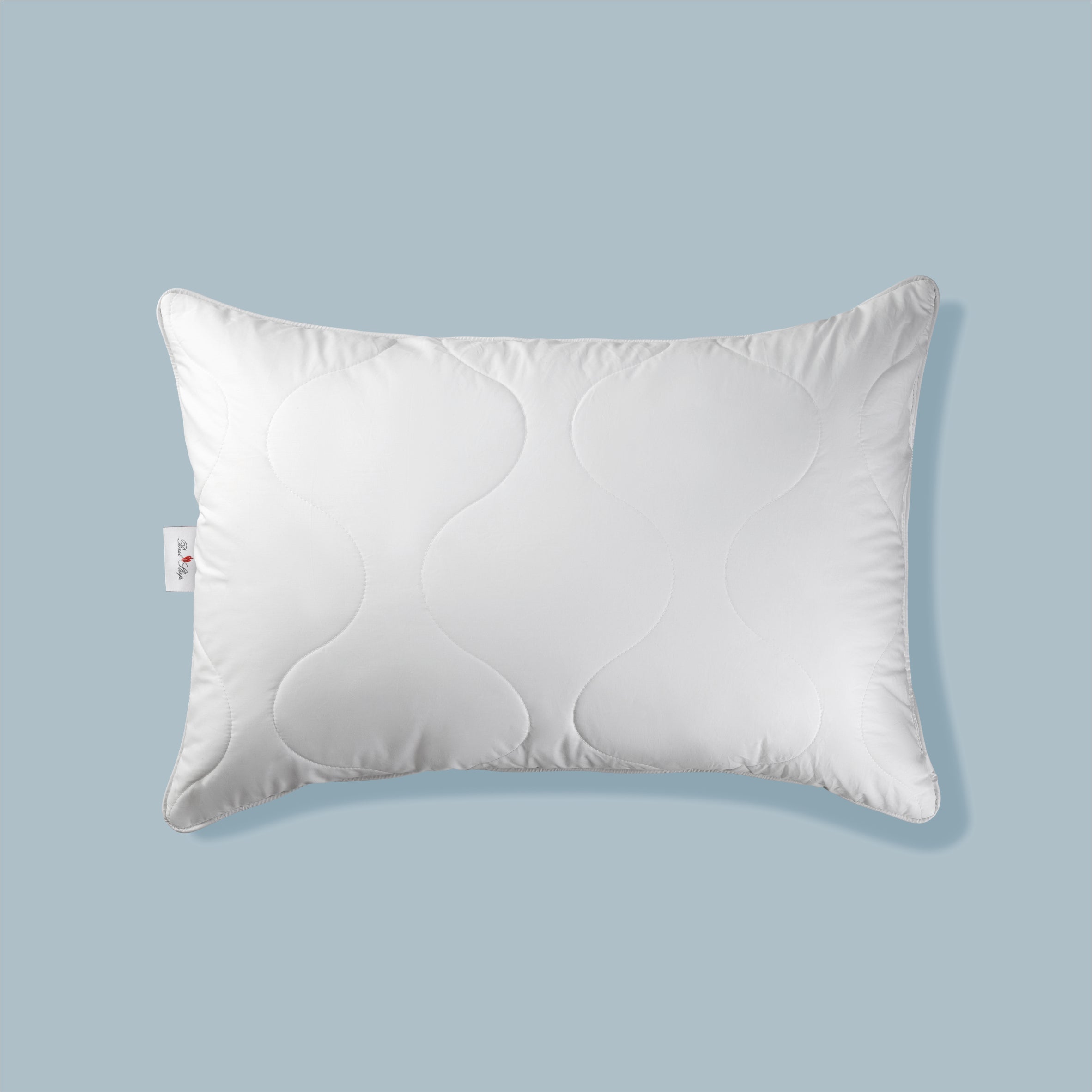 Best Sleep EcoTouch pillow, siliconized fiber, hypoallergenic