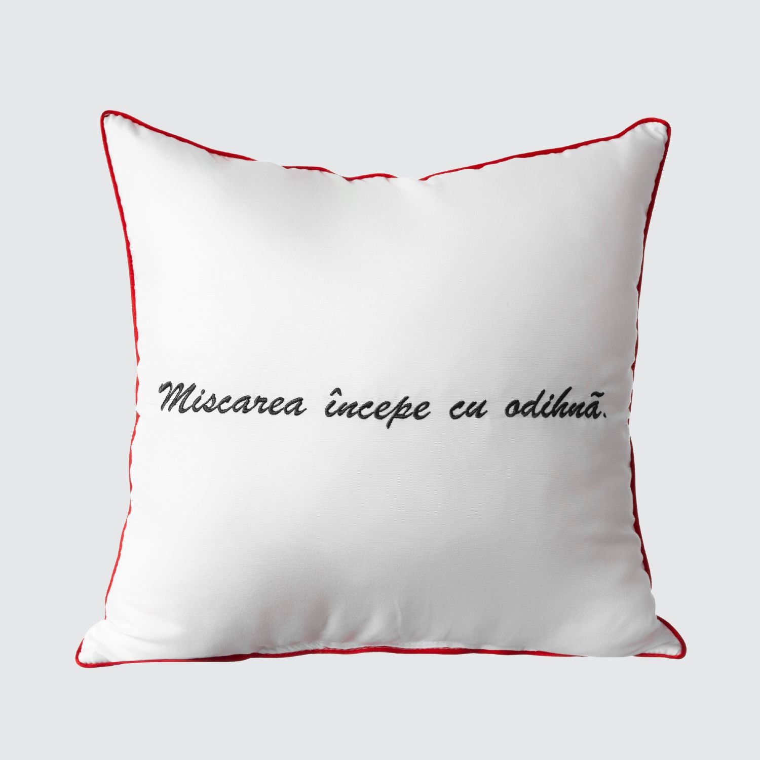 Set Masca pentru Dormit Best Sleep + Perna Decorativa "Miscarea incepe cu odihna"