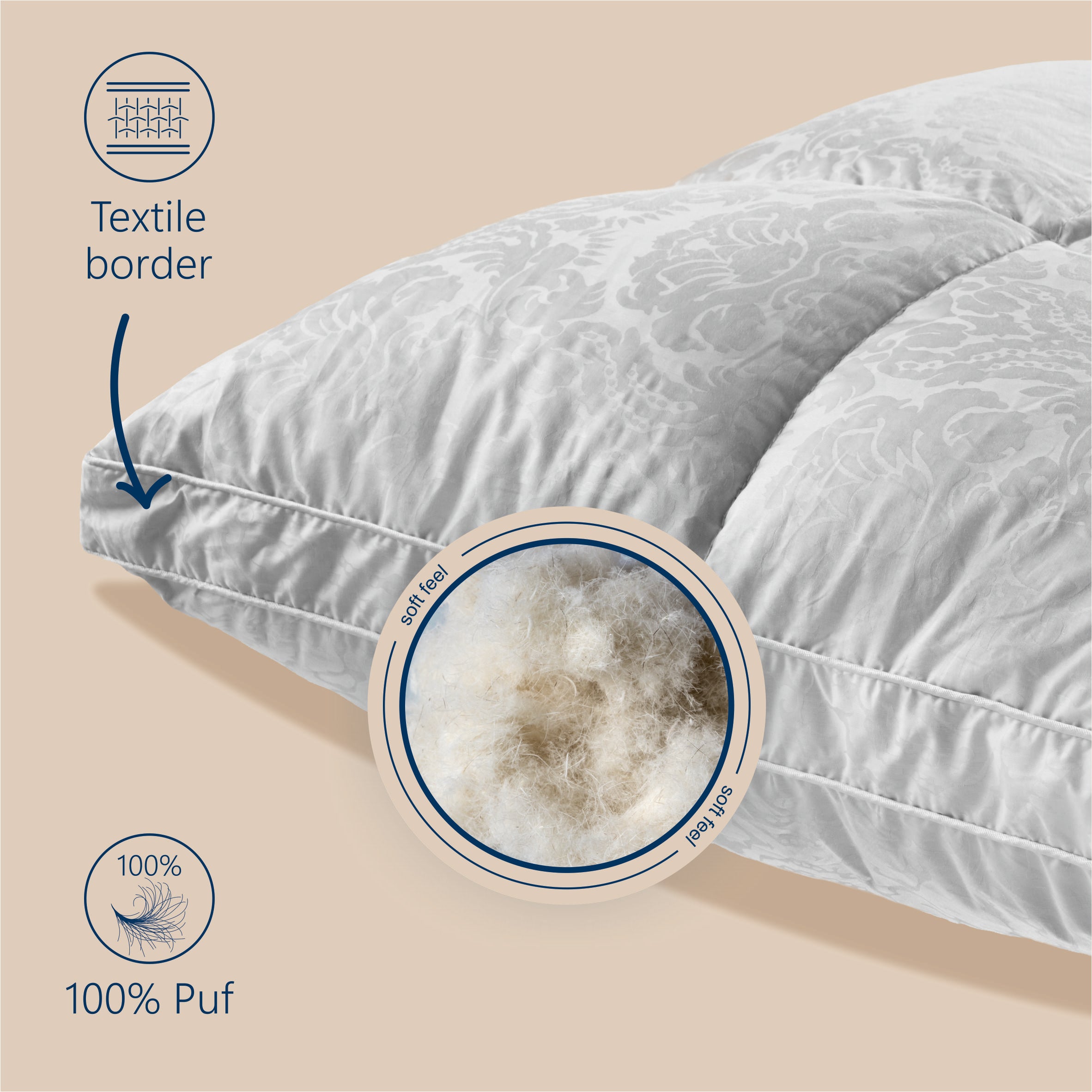 Perna Best Sleep Royal Exclusive, 100% puf gasca