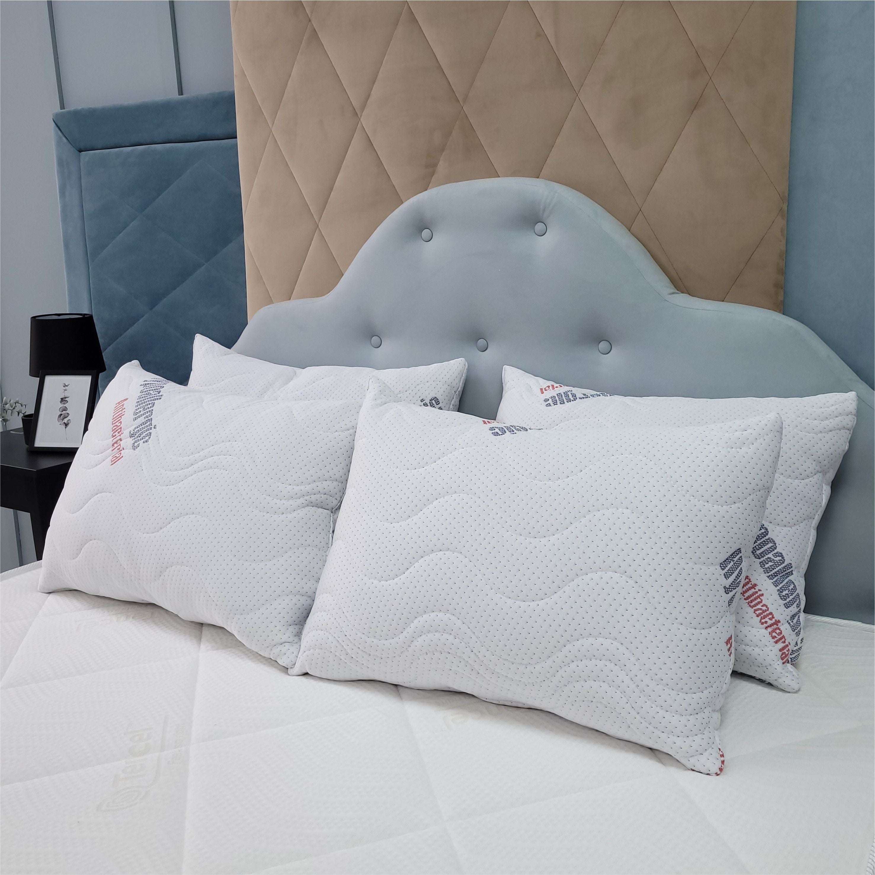 Set 4 Perne Matlasate, 50x70cm, Hipoalergenice, Antibacteriale