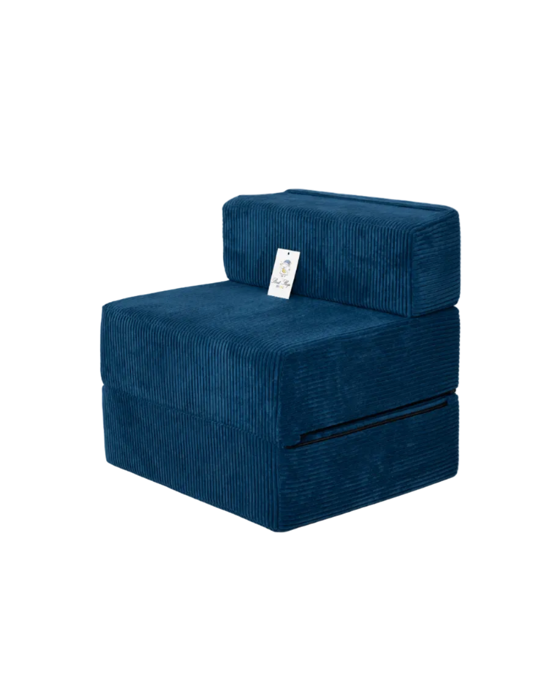 Fotoliu extensibil Best Sleep Dream Hold, 70x70x63 cm, suprafata extinsa 170x70x21 cm, albastru