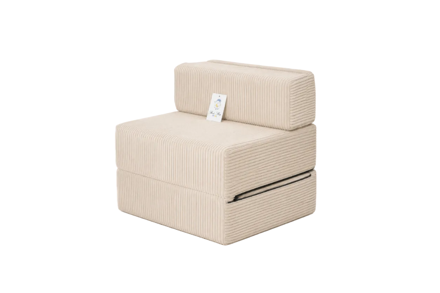 Fotoliu extensibil Best Sleep Dream Hold, 70x70x63 cm, suprafata extinsa 170x70x21 cm, crem