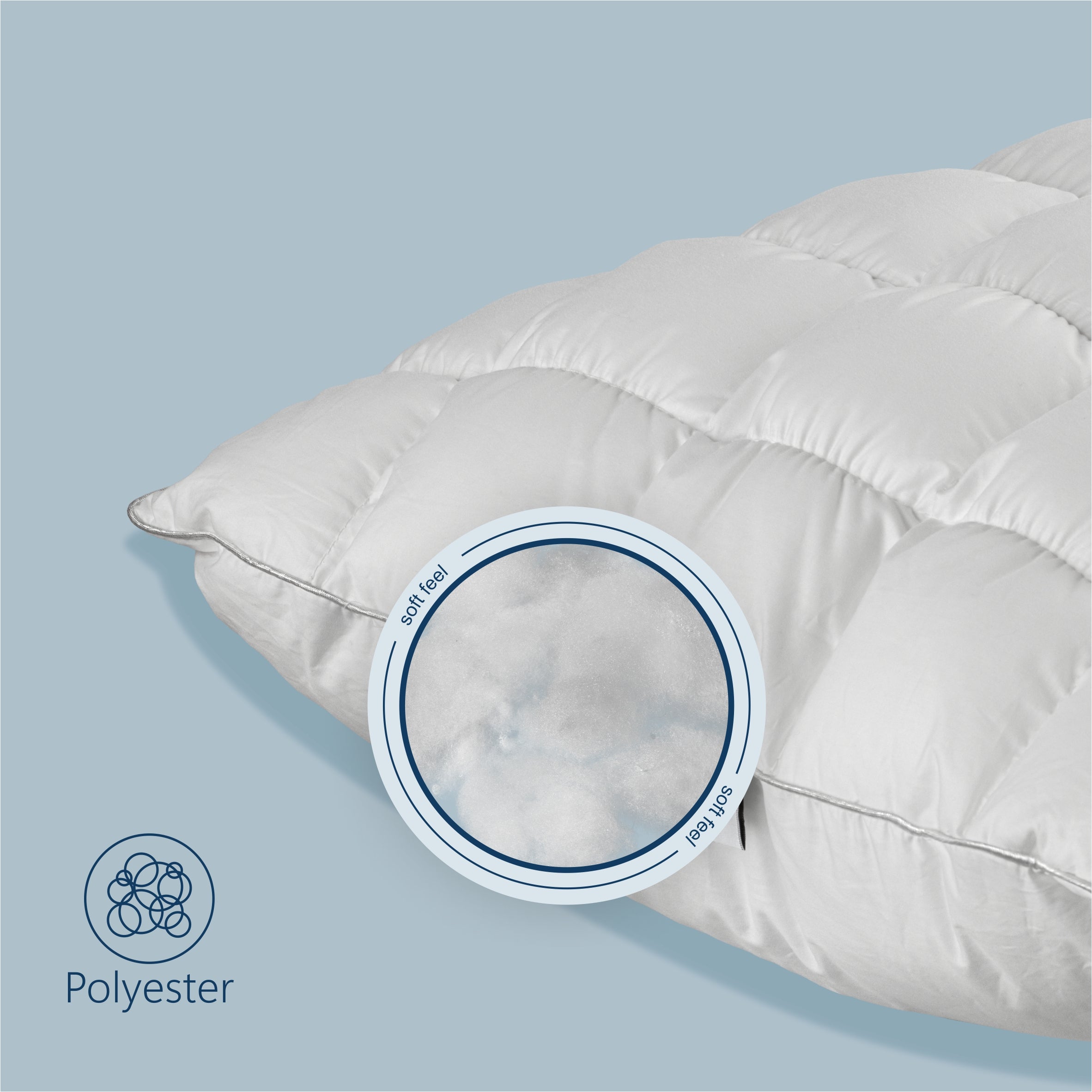 Perna Best Sleep Silver Cloud, antialergica, nanofibra