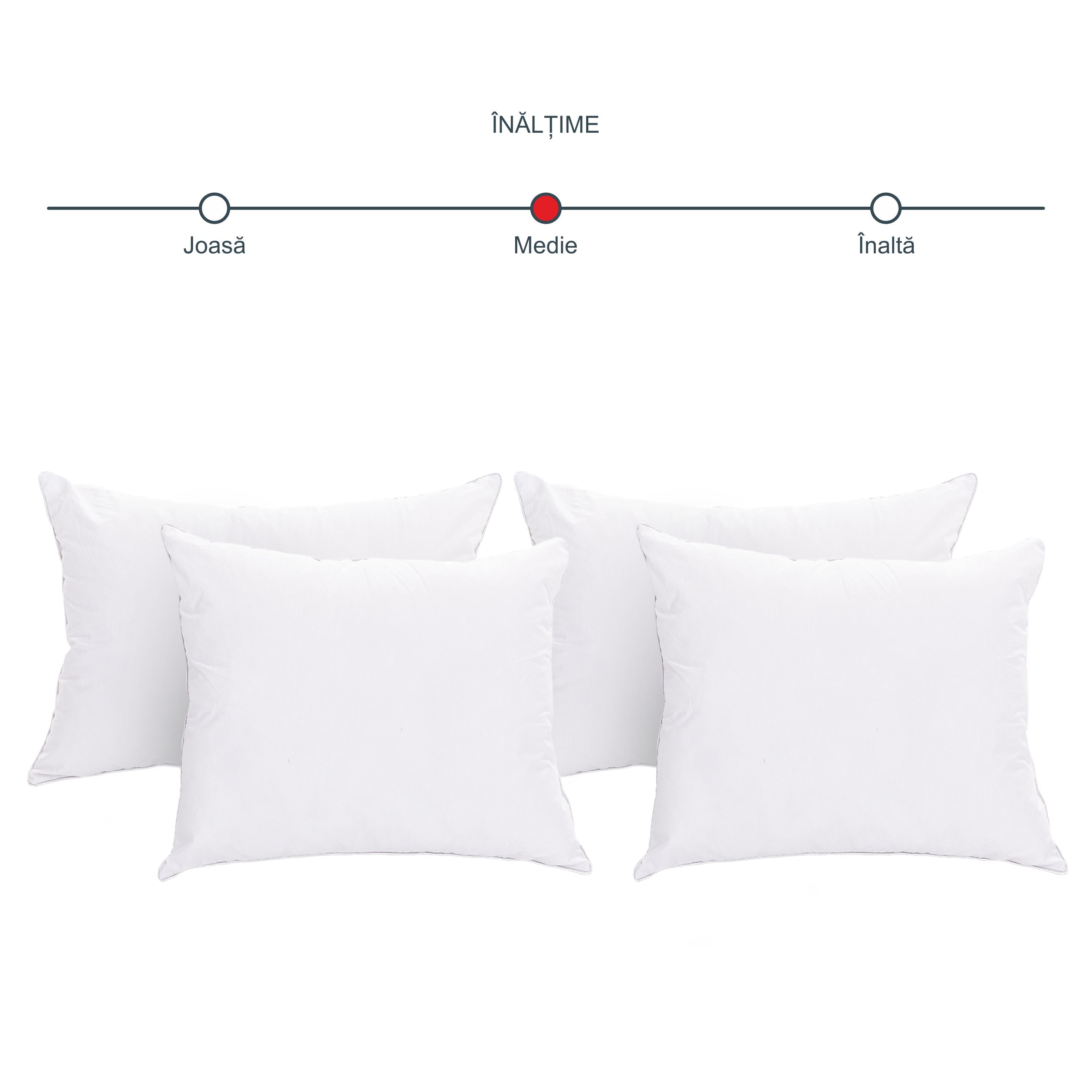 Set 2+2 Perne Antialergice, cu Microfibra