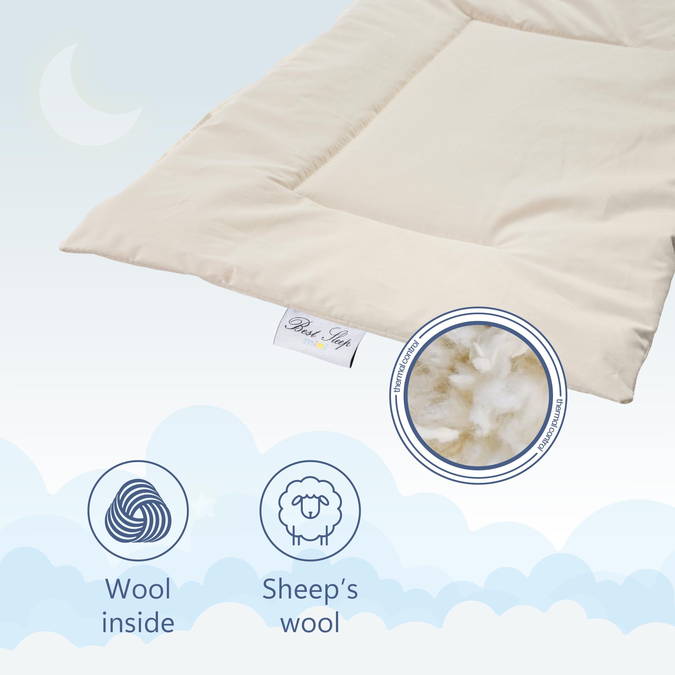 Perna Best Sleep SoftNest Wool Baby