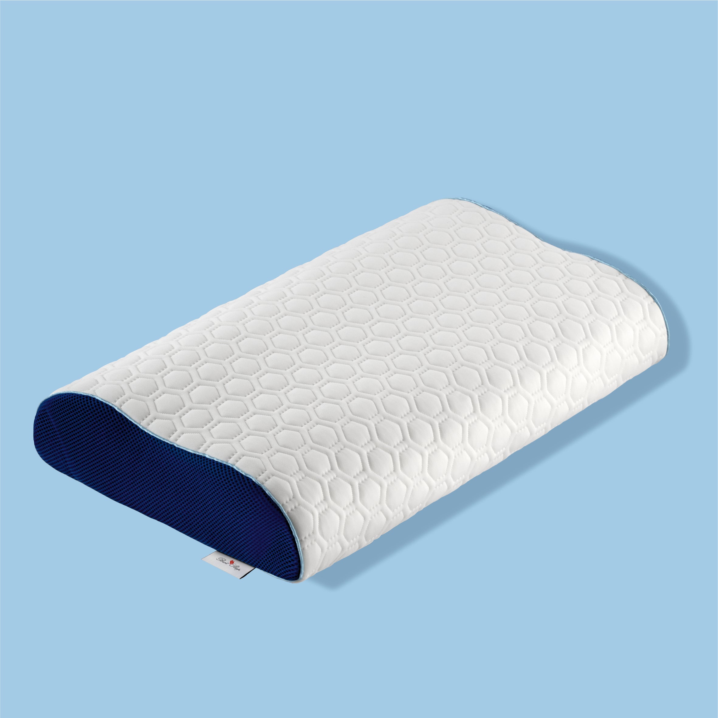 Perna Best Sleep, SensIce, latex, anatomica, husa detasabila