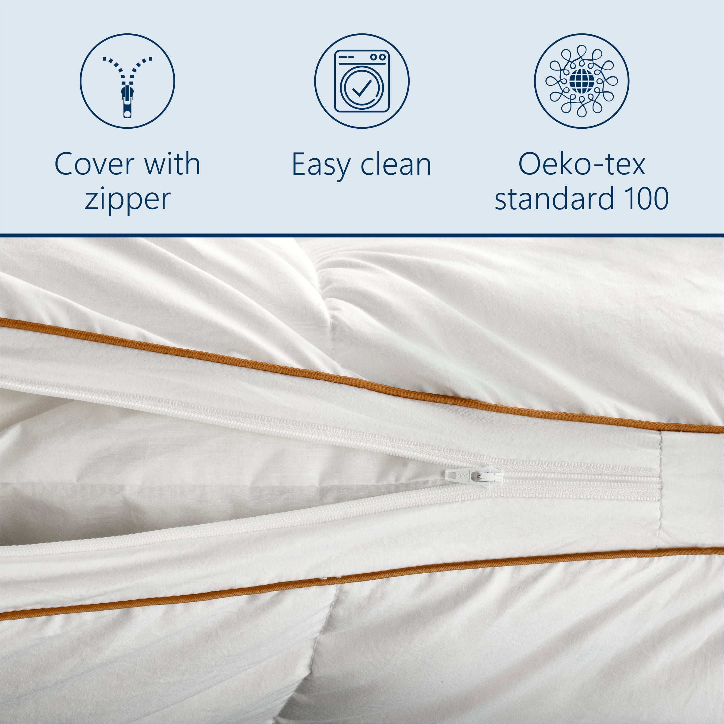 Perna Best Sleep, Hybrid Confort, husa detasabila, puf, memorie