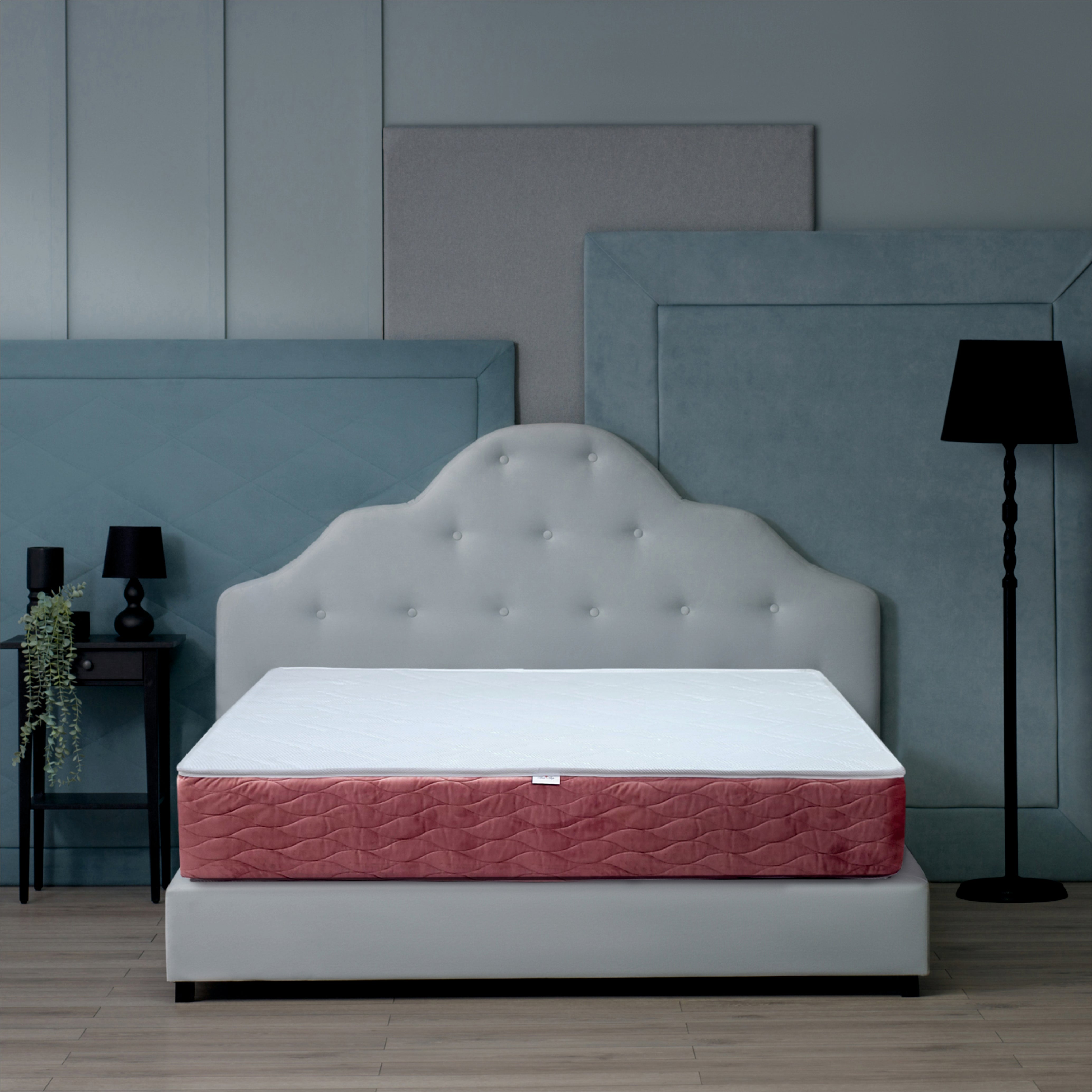 Saltea cu Memorie Best Sleep Pink Hope, 30cm, Spuma Poliuretanica, 5cm spuma Memory