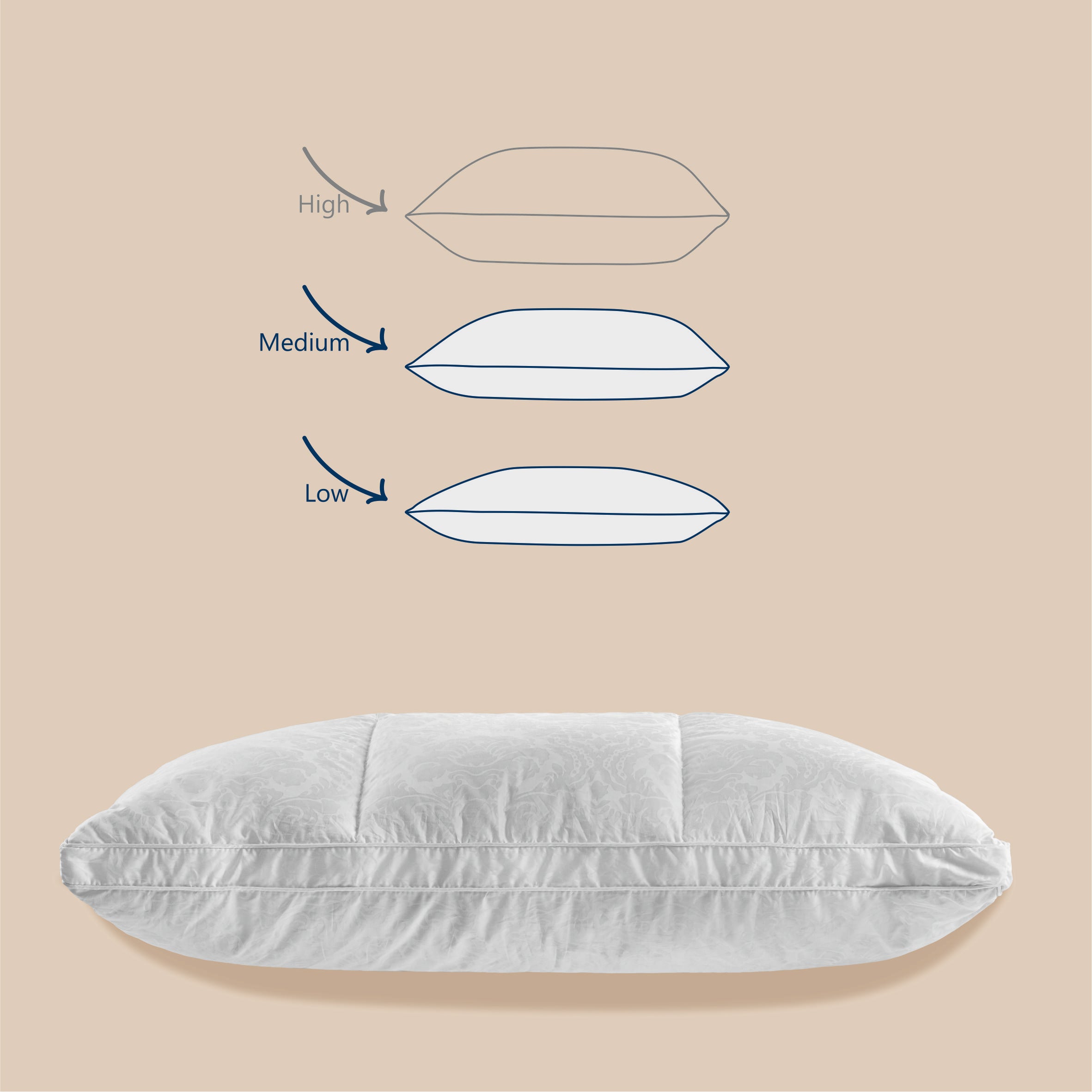 Perna Best Sleep Royal Exclusive, 100% puf gasca