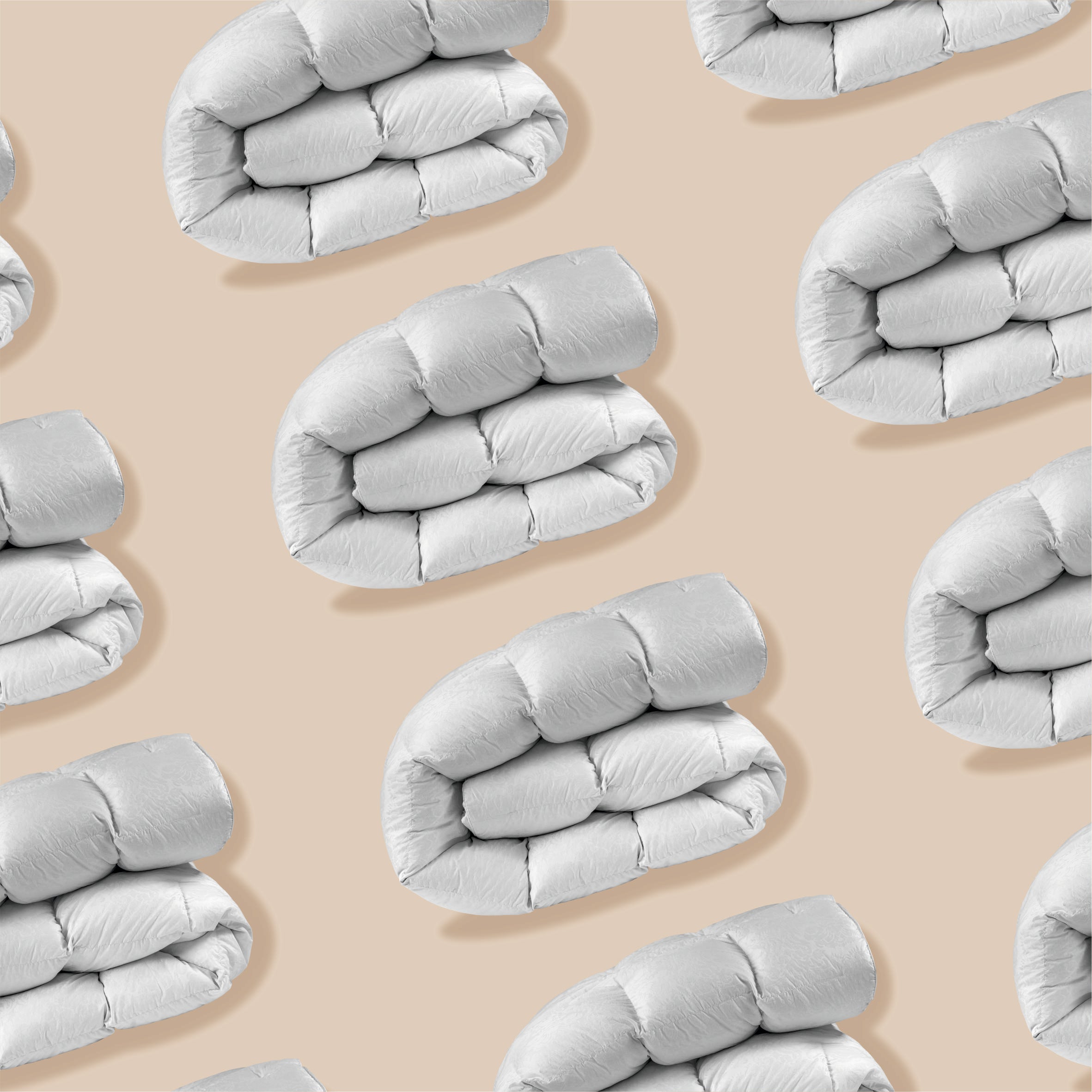 Pilota Best Sleep Royal, umplutura 100% puf gasca, material Jacquard